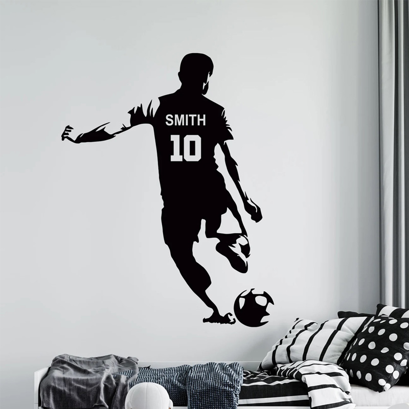 Wall Decal Nursery - Cá Tính Cầu Thủ Bóng Đá