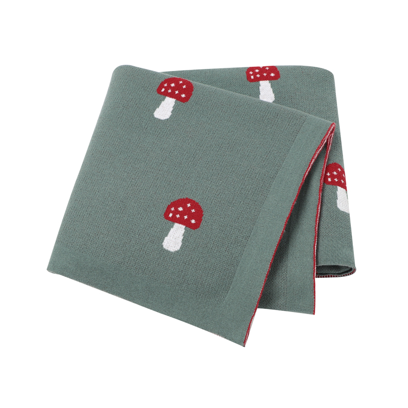 Baby Boy Nursery Quilt - Baby Blankets Knitted Newborn Infant Boys