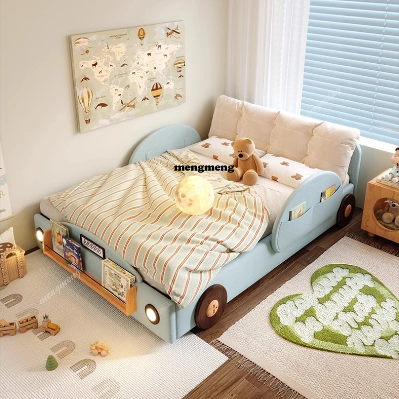 AB03Simple Car Shape Kids Beds - đánh giá và giá Bed Rail Toddler