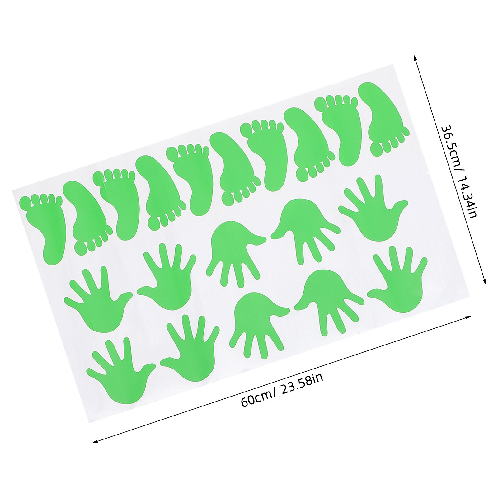 30Pairs Adhesive Floor Sticker - đánh giá và giá Wall Decal Nursery