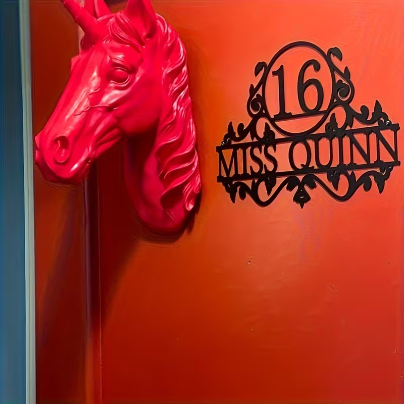 Custom Metal House Number & St - đánh giá và giá Baby Nursery Sign