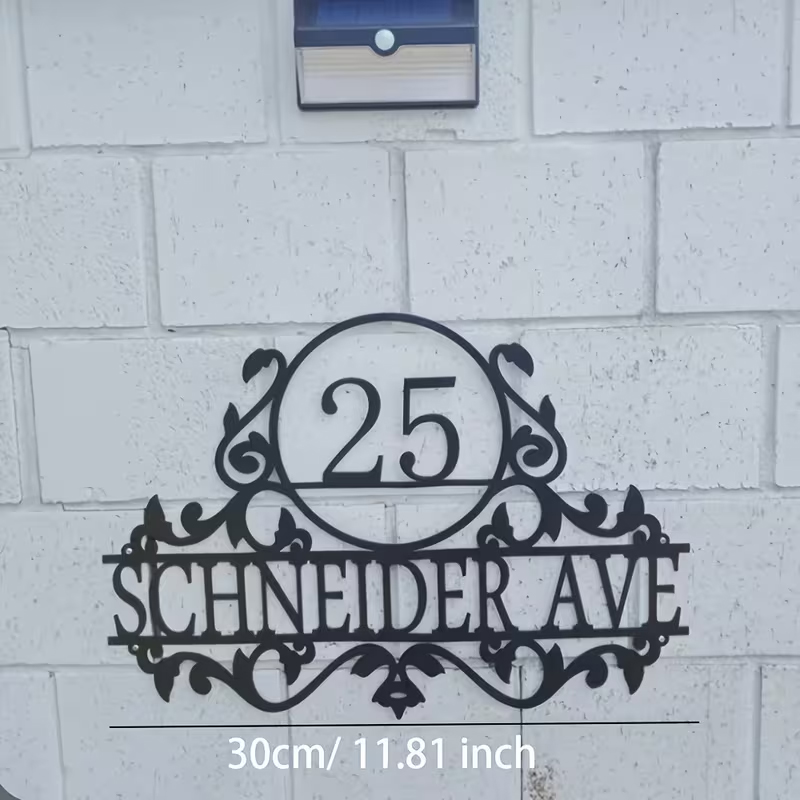 Custom Metal House Number & St - đánh giá và giá Baby Nursery Sign