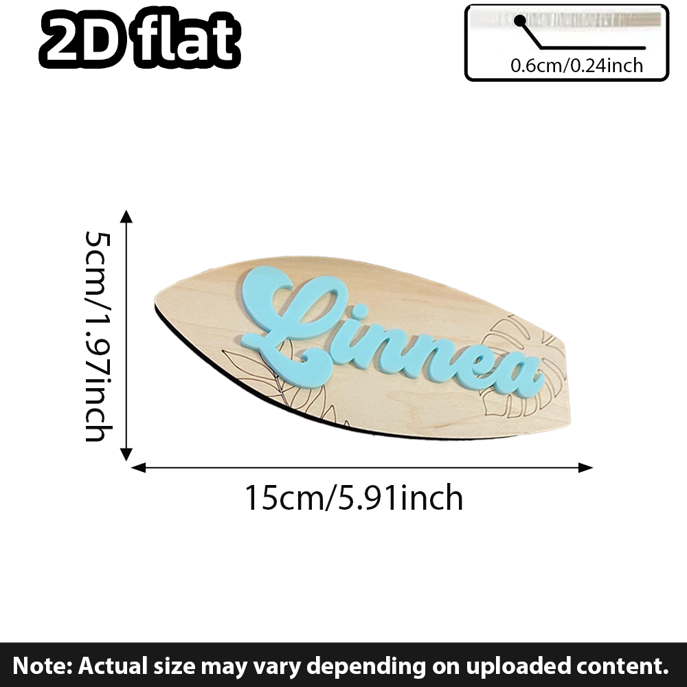 Surfboard Baby Name Signboard  - đánh giá và giá Baby Nursery