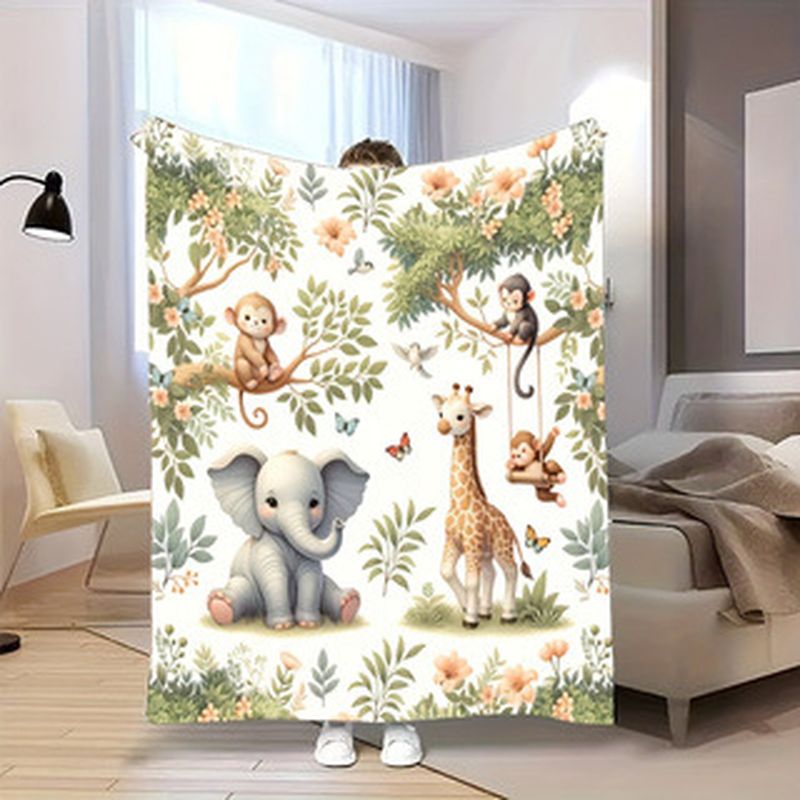 VIKAMA Watercolor Jungle Anima - đánh giá và giá Baby Nursery Elephant