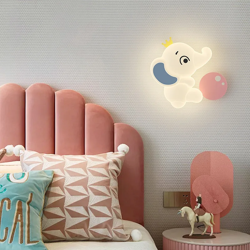 Modern Children's Room Wall La - đánh giá và giá Baby Nursery Elephant