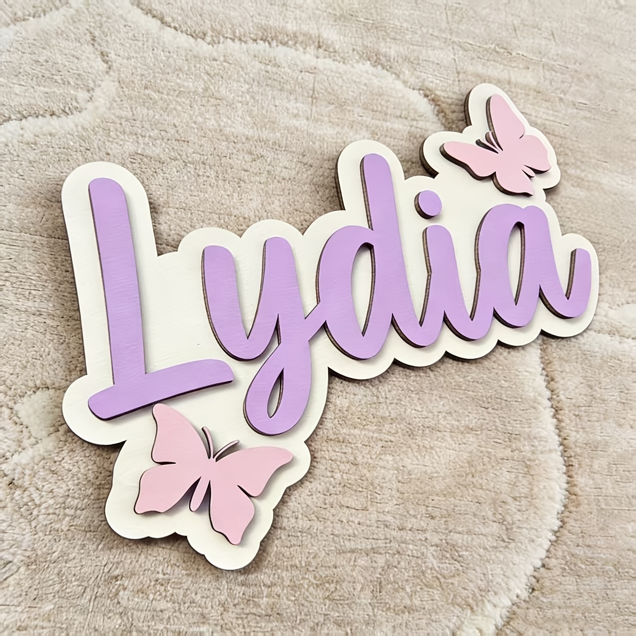 Personalized Blue & Pink Butte - đánh giá và giá Baby Nursery Sign