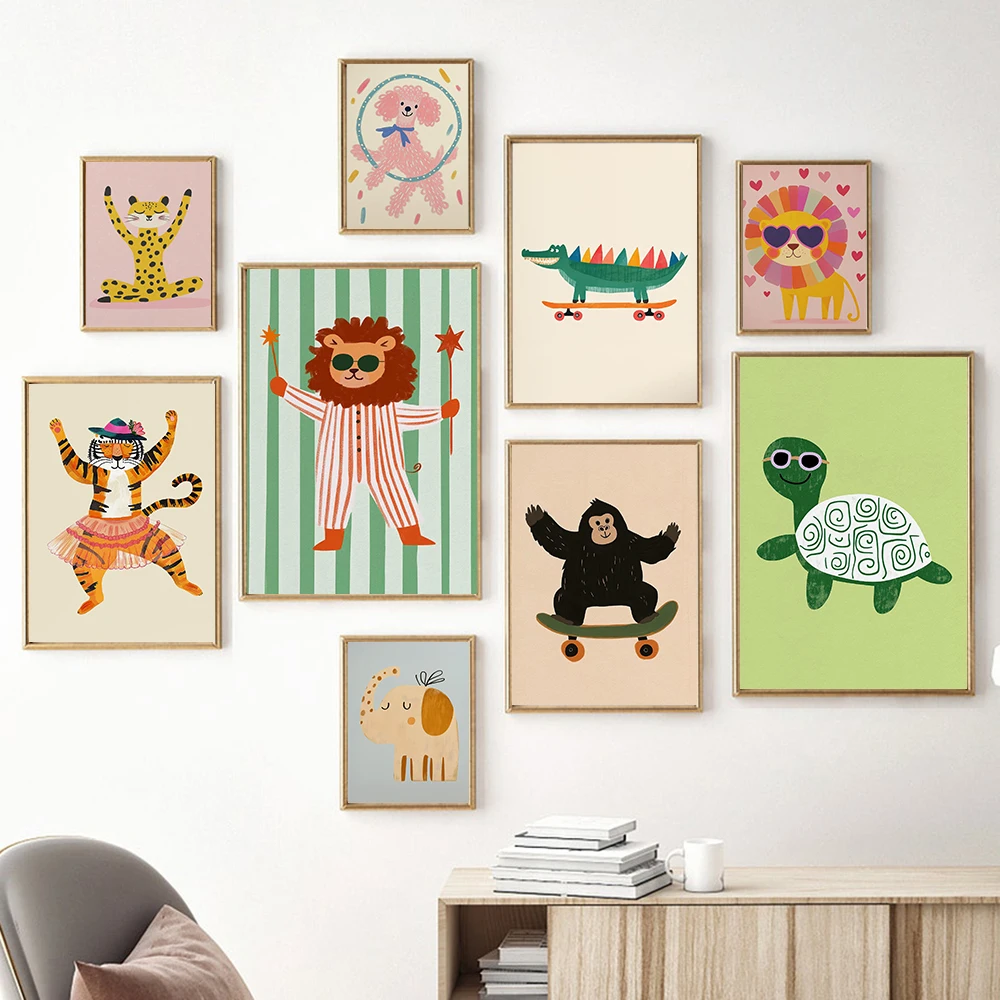 (No frame)Minimalist Canvas Po - đánh giá và giá Baby Nursery Elephant