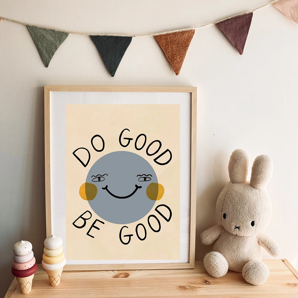1PC Frameless Funny Cartoon Ra - đánh giá và giá Baby Nursery Quotes
