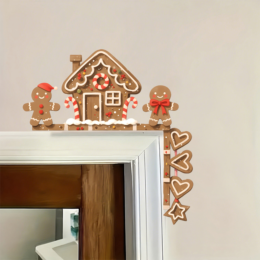 Gingerbread House & Man Christ - đánh giá và giá Wall Decal Nursery