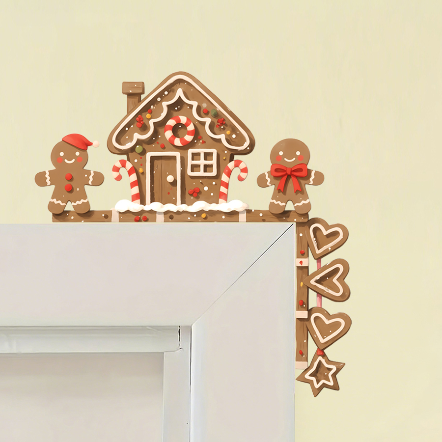 Gingerbread House & Man Christ - đánh giá và giá Wall Decal Nursery