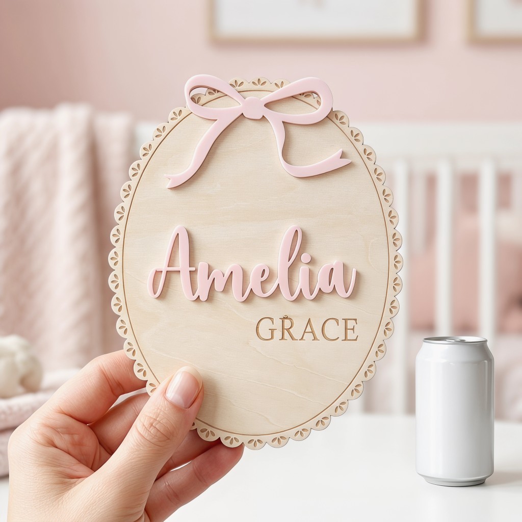 1Pc Custom Bow Lace Edge Baby  - đánh giá và giá Baby Nursery