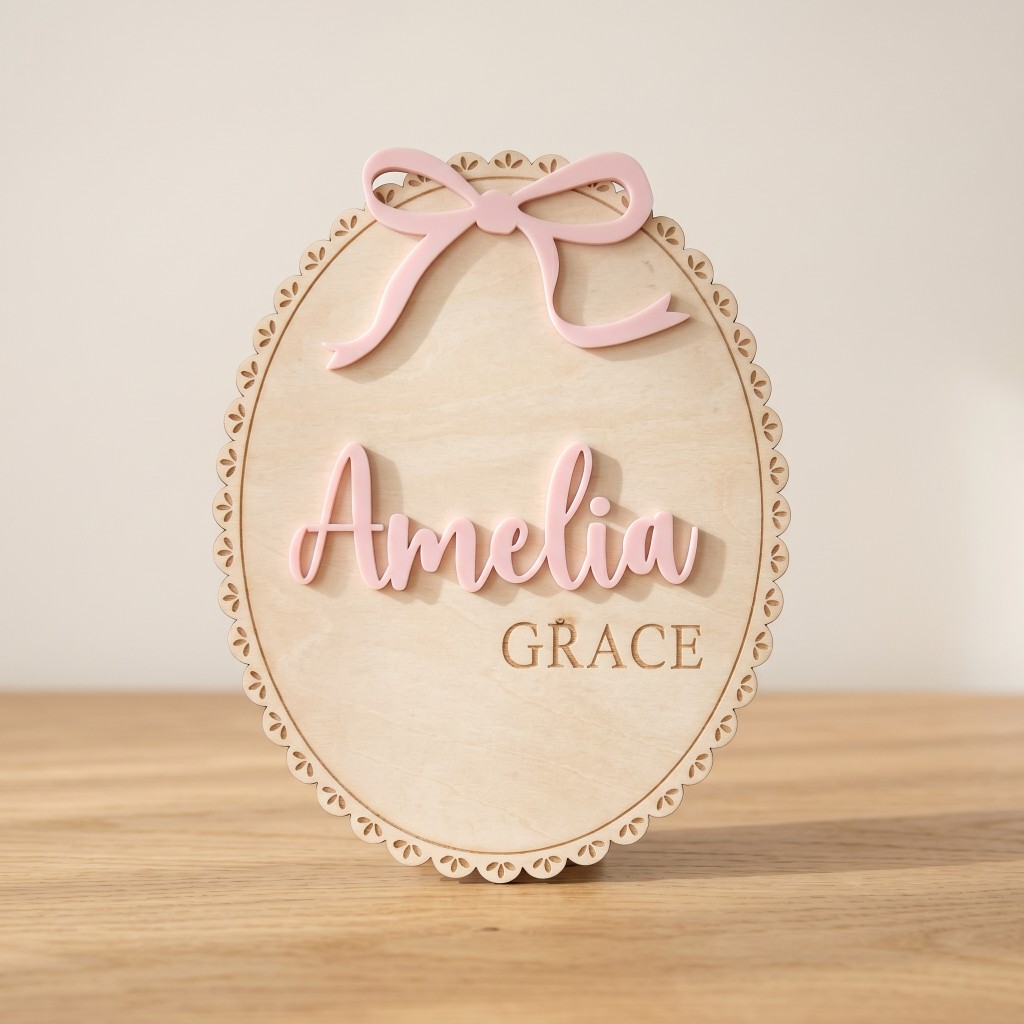 1Pc Custom Bow Lace Edge Baby  - đánh giá và giá Baby Nursery