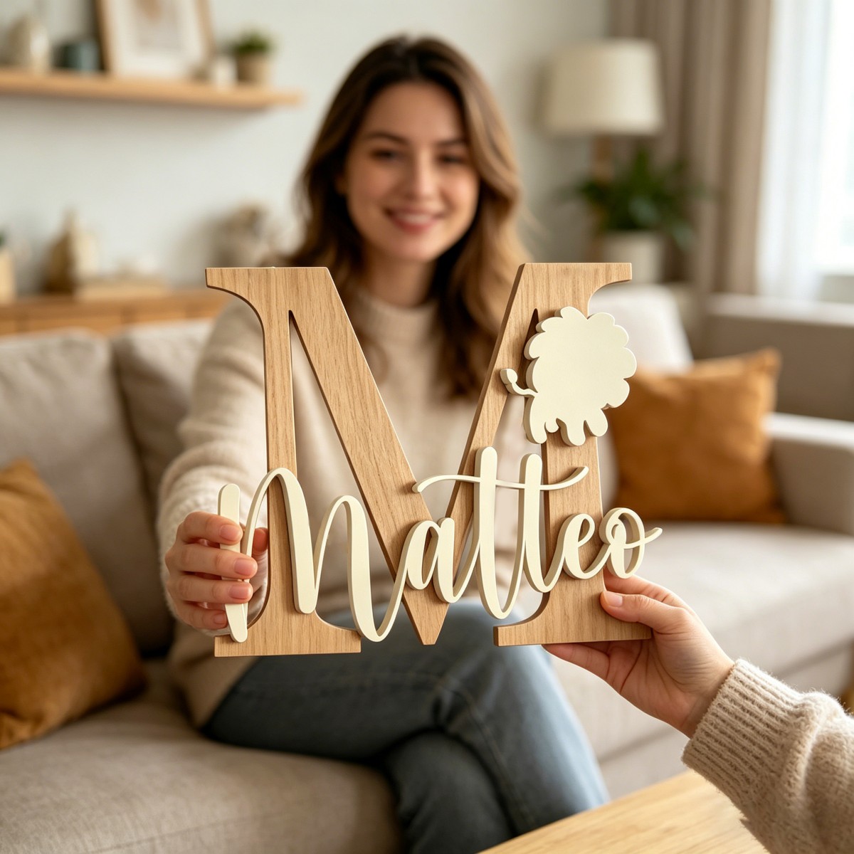 1Pc Custom Lion Name & Initial - đánh giá và giá Baby Nursery