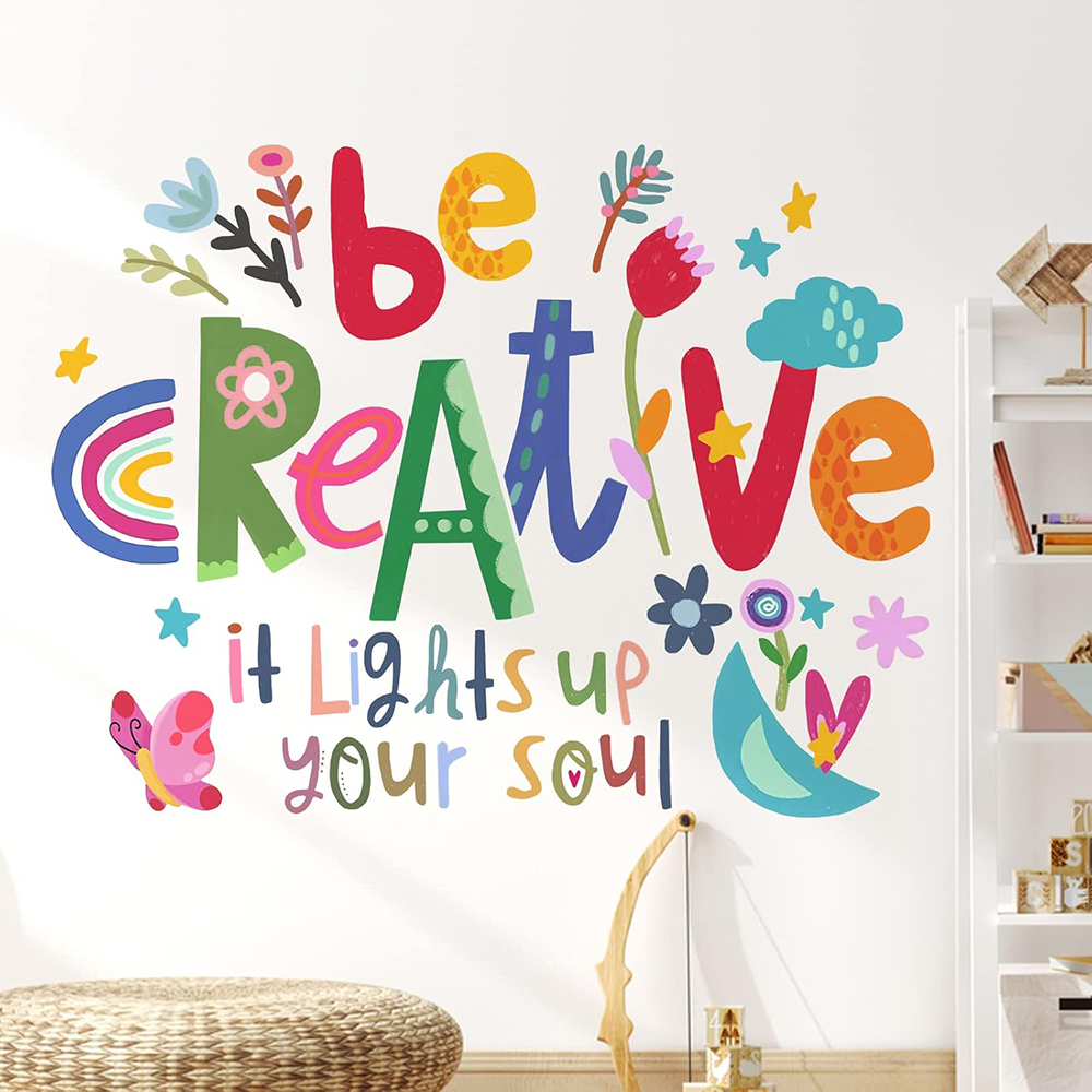 Be Creative Inspirational Quot - đánh giá và giá Baby Nursery Quotes