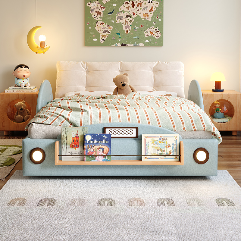 Simple Car Shape Kids Beds Woo - đánh giá và giá Bed Rail Toddler