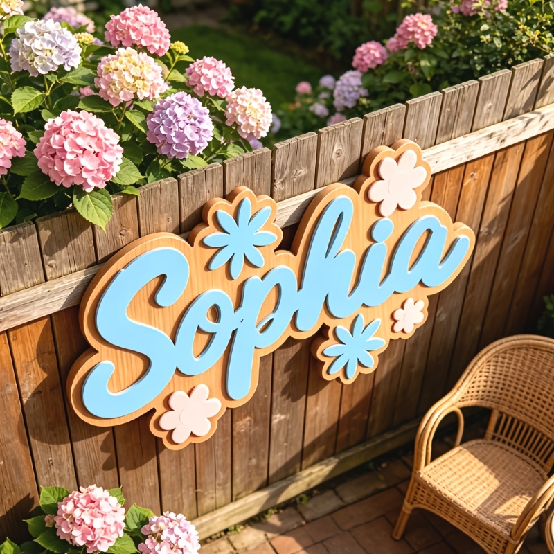 Personalized Floral Themed Nam - đánh giá và giá Baby Nursery Sign