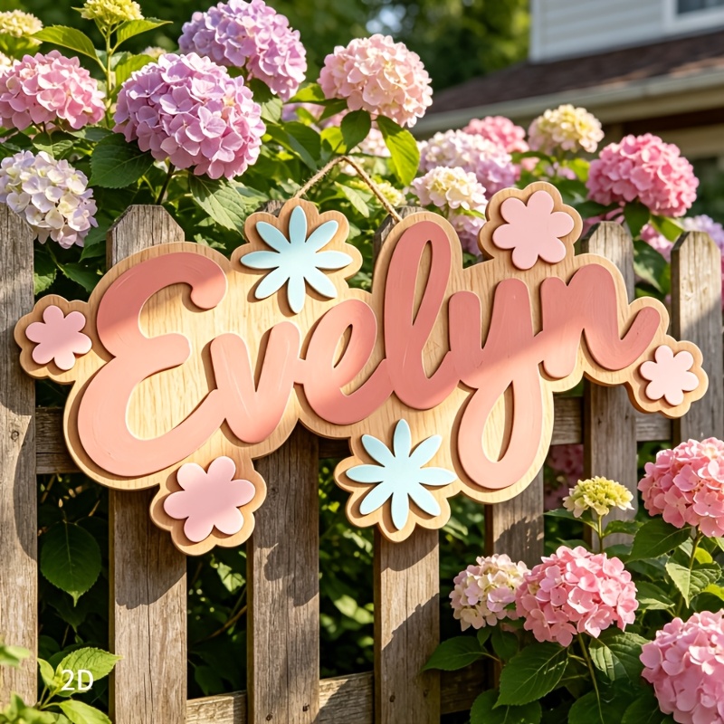 Personalized Floral Themed Nam - đánh giá và giá Baby Nursery Sign