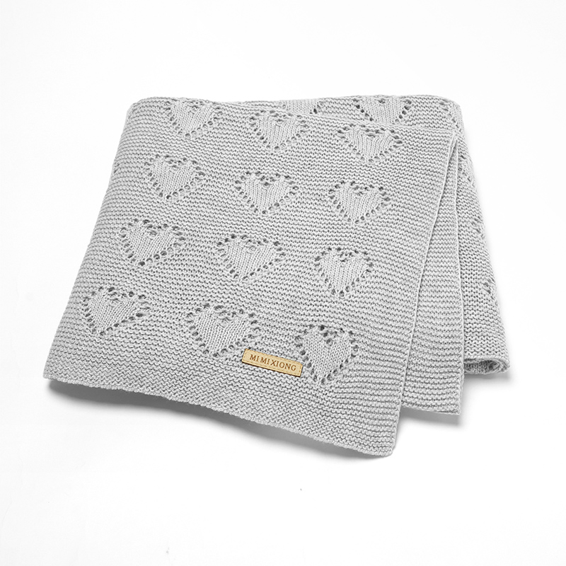 Baby Cotton Blankets Knitted N - đánh giá và giá Baby Boy Nursery Quilt