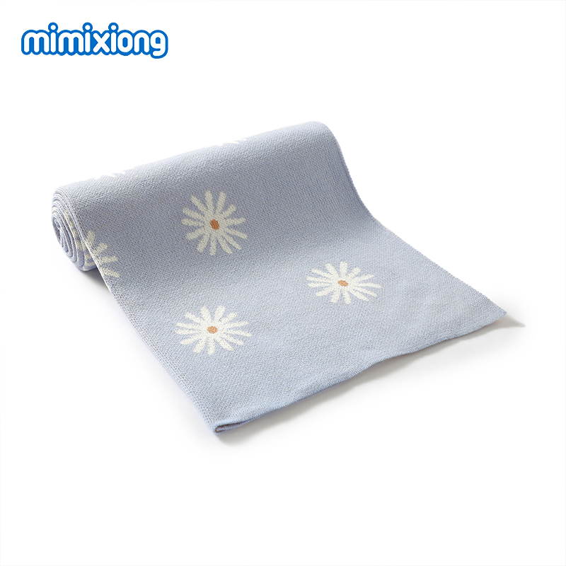 Baby Floral Blankets Knitted A - đánh giá và giá Baby Boy Nursery Quilt